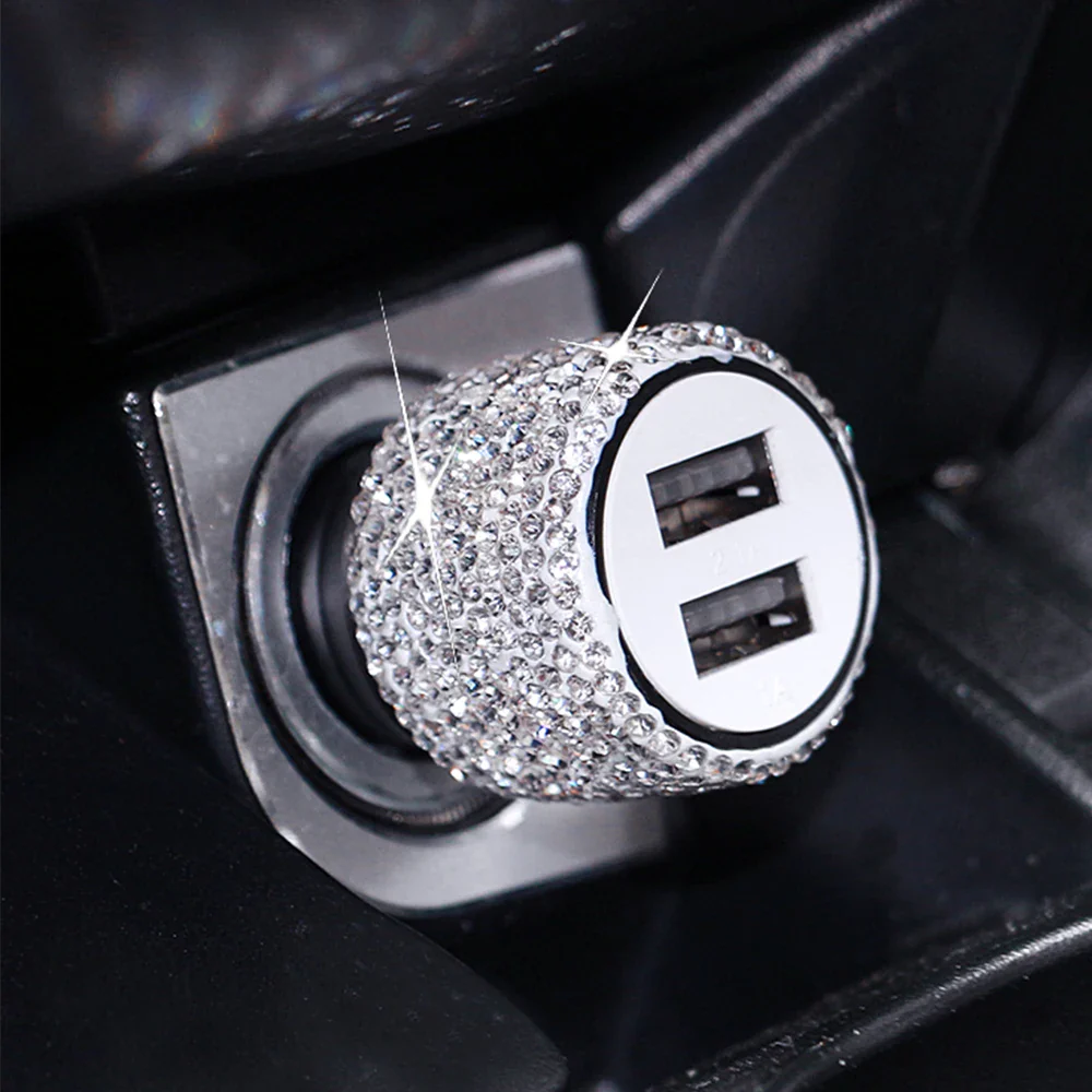 Bling USB Car Charging Cable 3 in 1 - Image 4