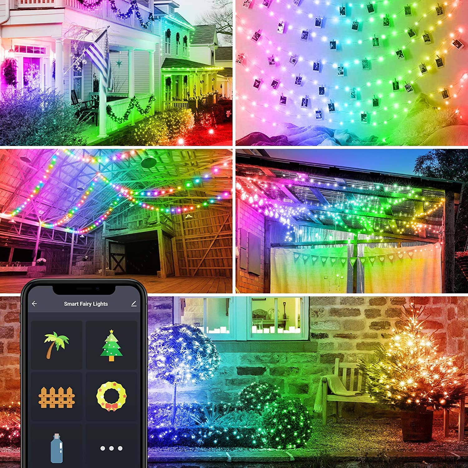 Bluetooth USB Copper Wire Christmas String Light - Image 3