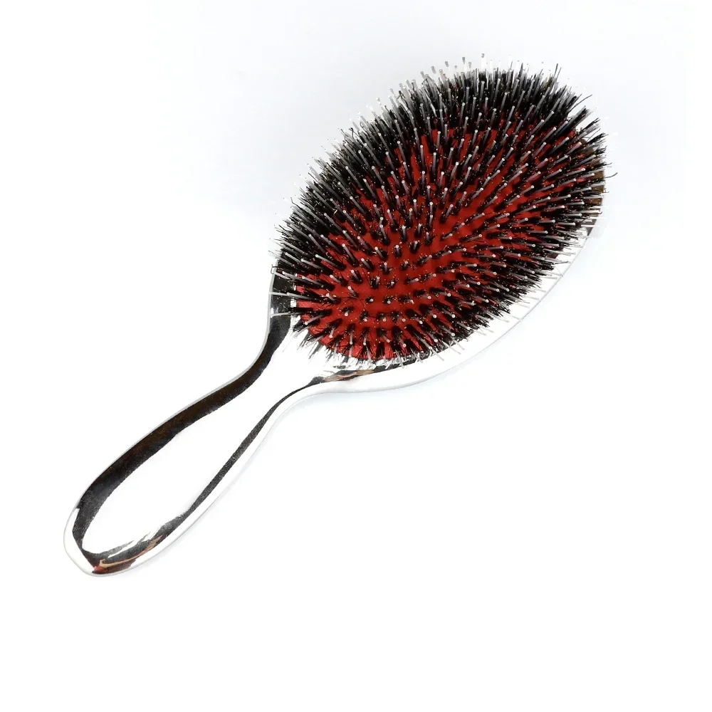 Boar Bristle Paddle Hairbrush - Image 4