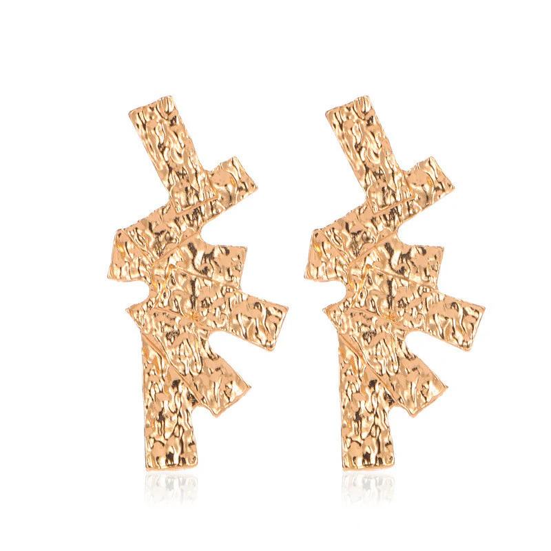 Bohemian Fashion Irregular Vintage Earrings - Image 5