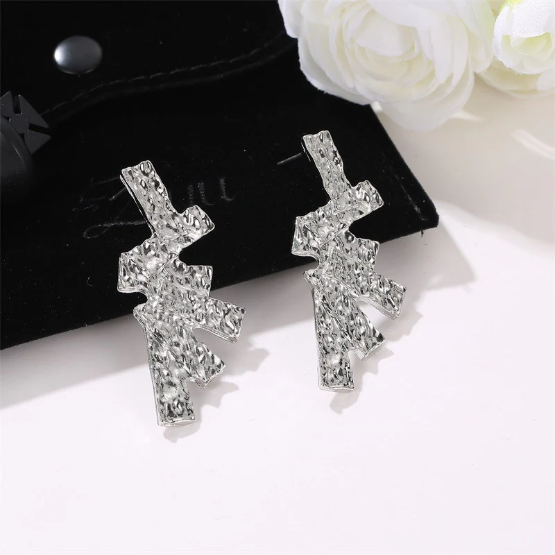 Bohemian Fashion Irregular Vintage Earrings - Image 6