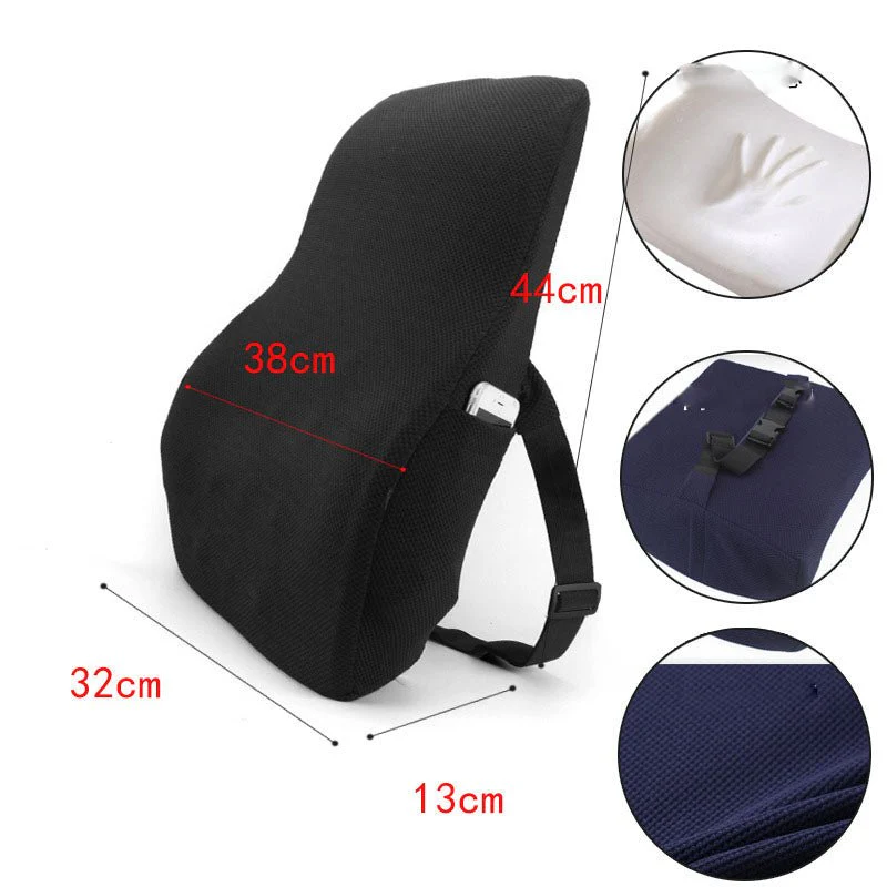 Car Seat Memory Foam Waist Cushion - Image 15
