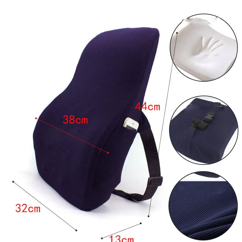 Car Seat Memory Foam Waist Cushion - Image 2