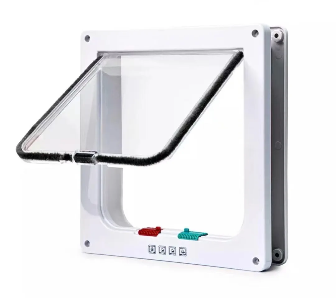 Cat Flap Door with 4-Way Security Lock - Image 9