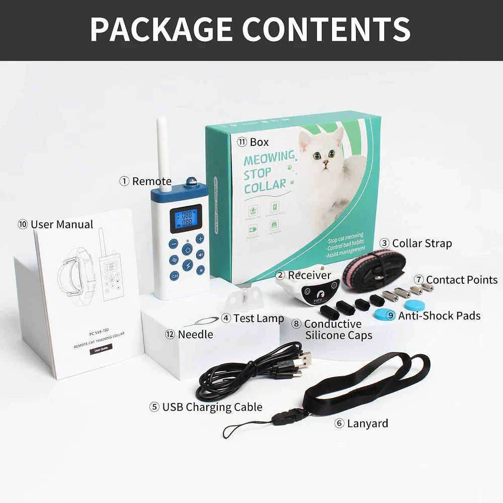 Cat Training Collar with Remote - Image 6