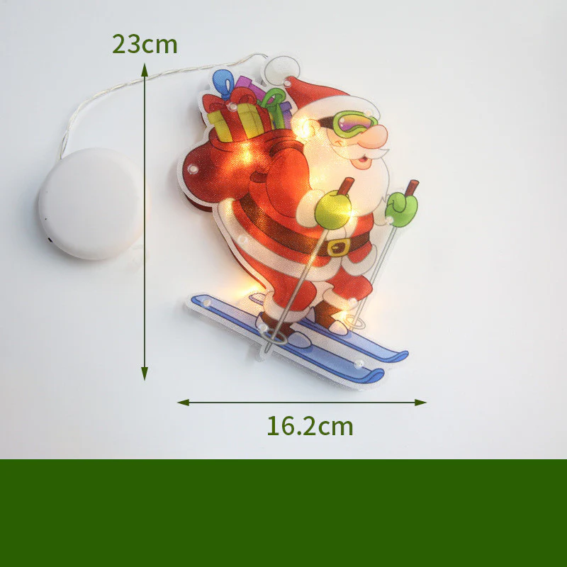 Christmas Decoration Lights Santa Snowman Elk - Image 4