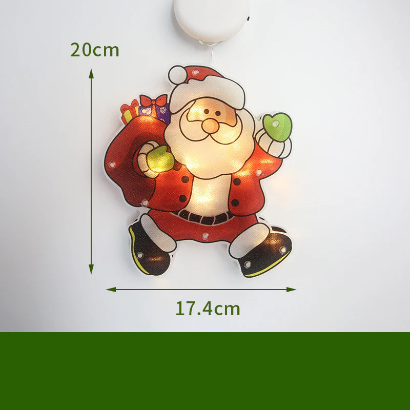 Christmas Decoration Lights Santa Snowman Elk - Image 6