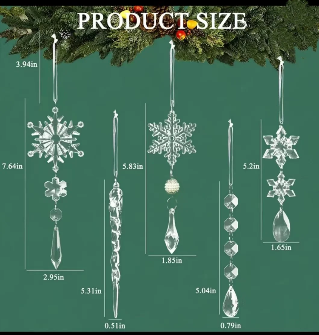 Christmas Decoration Supplies Ice Bar Transparent - Image 3