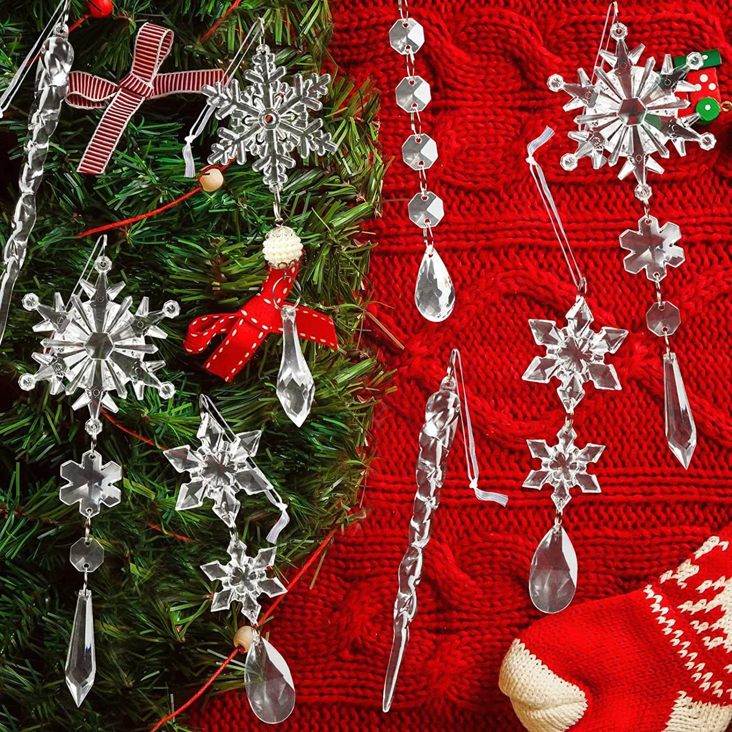 Christmas Decoration Supplies Ice Bar Transparent - Image 5