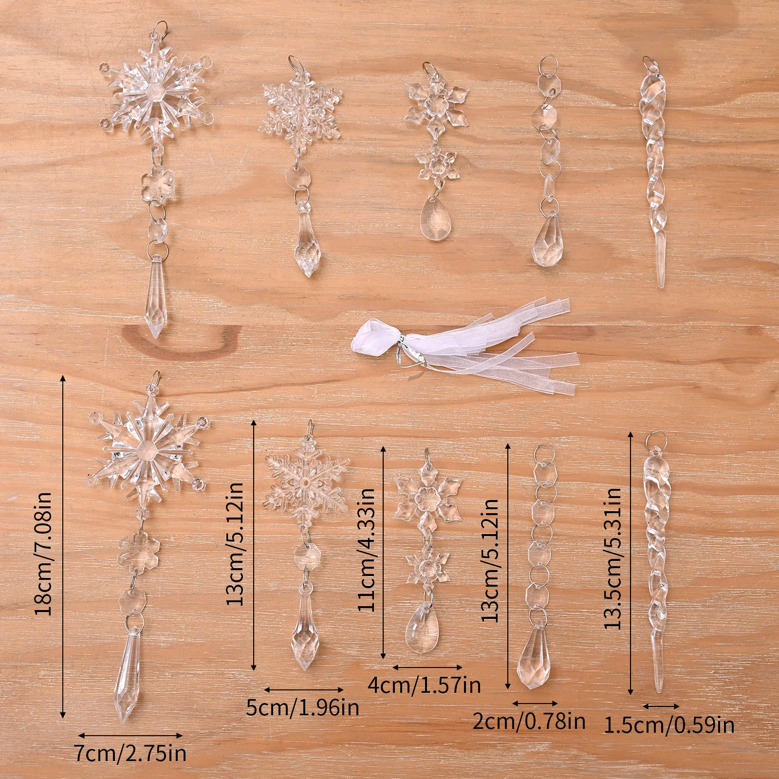 Christmas Decoration Supplies Ice Bar Transparent - Image 6