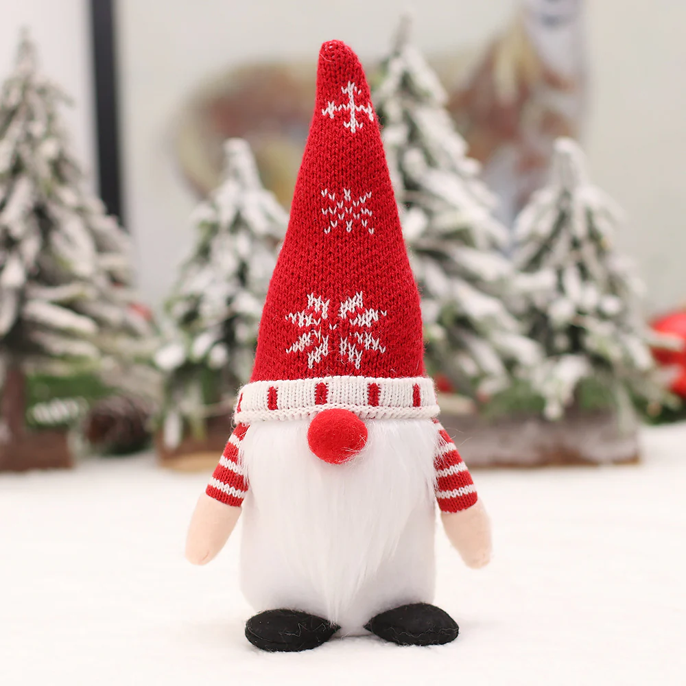 Christmas Decorations Christmas Stocking Pendant Christmas Stocking Gift Bag Hanging Piece - Image 12