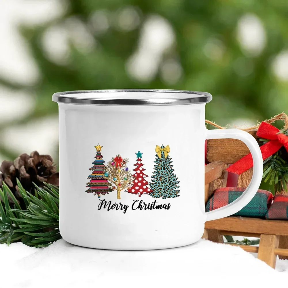 Christmas Enamel Mug with Festive Print - Image 20