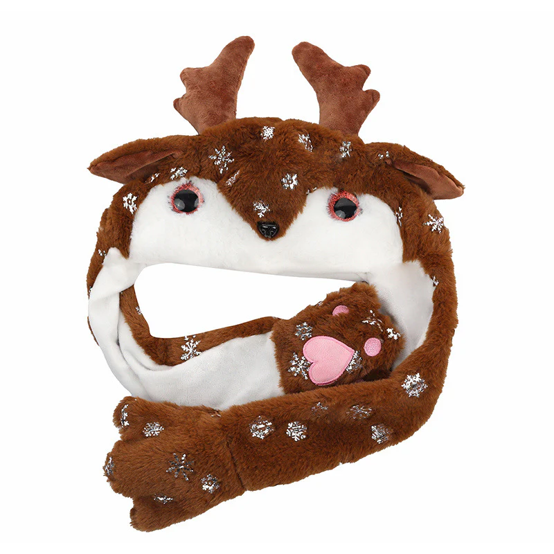 Christmas Gift Hat Elk Headgear - Image 5