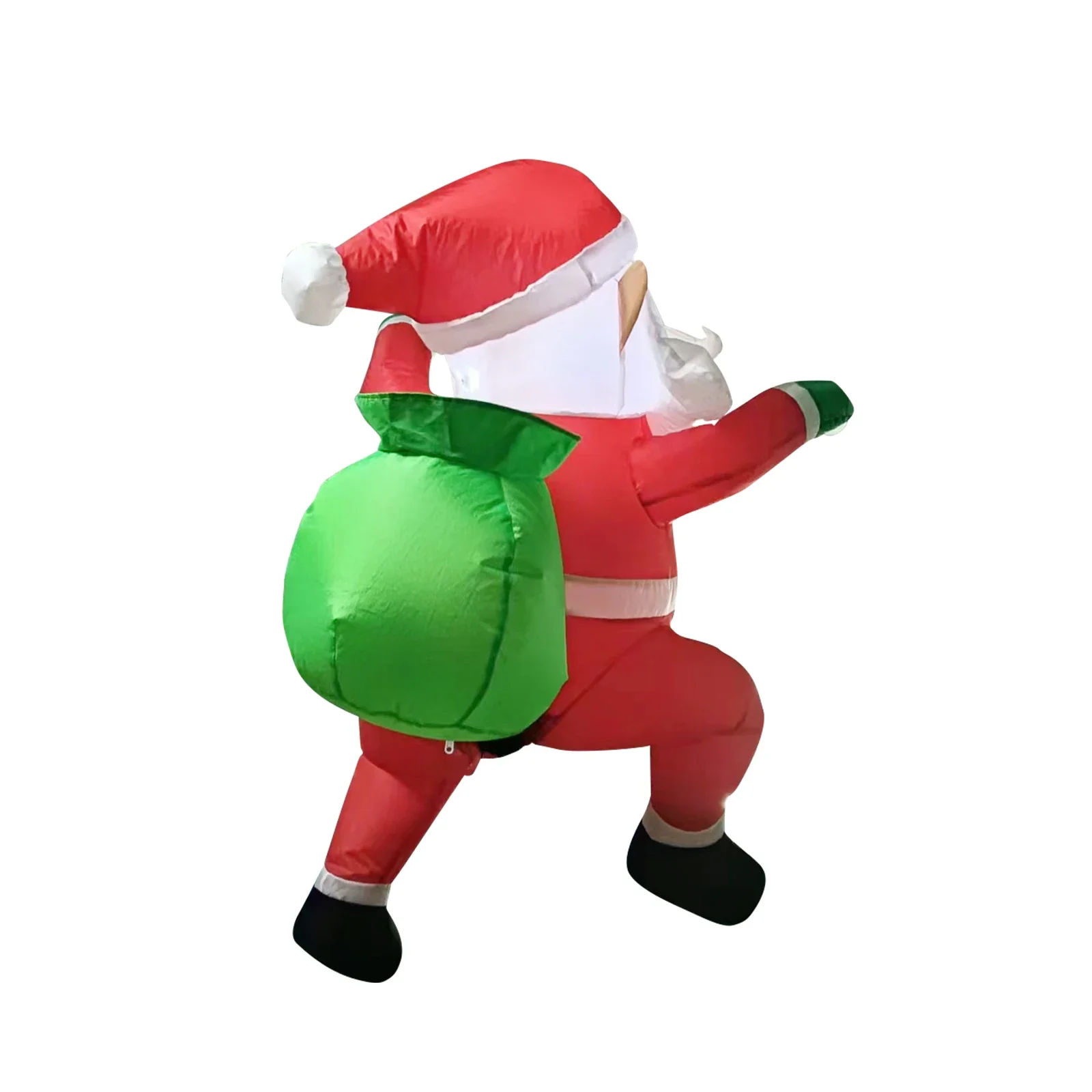 Christmas Inflatable Santa Decoration with LED Lights - Image 8