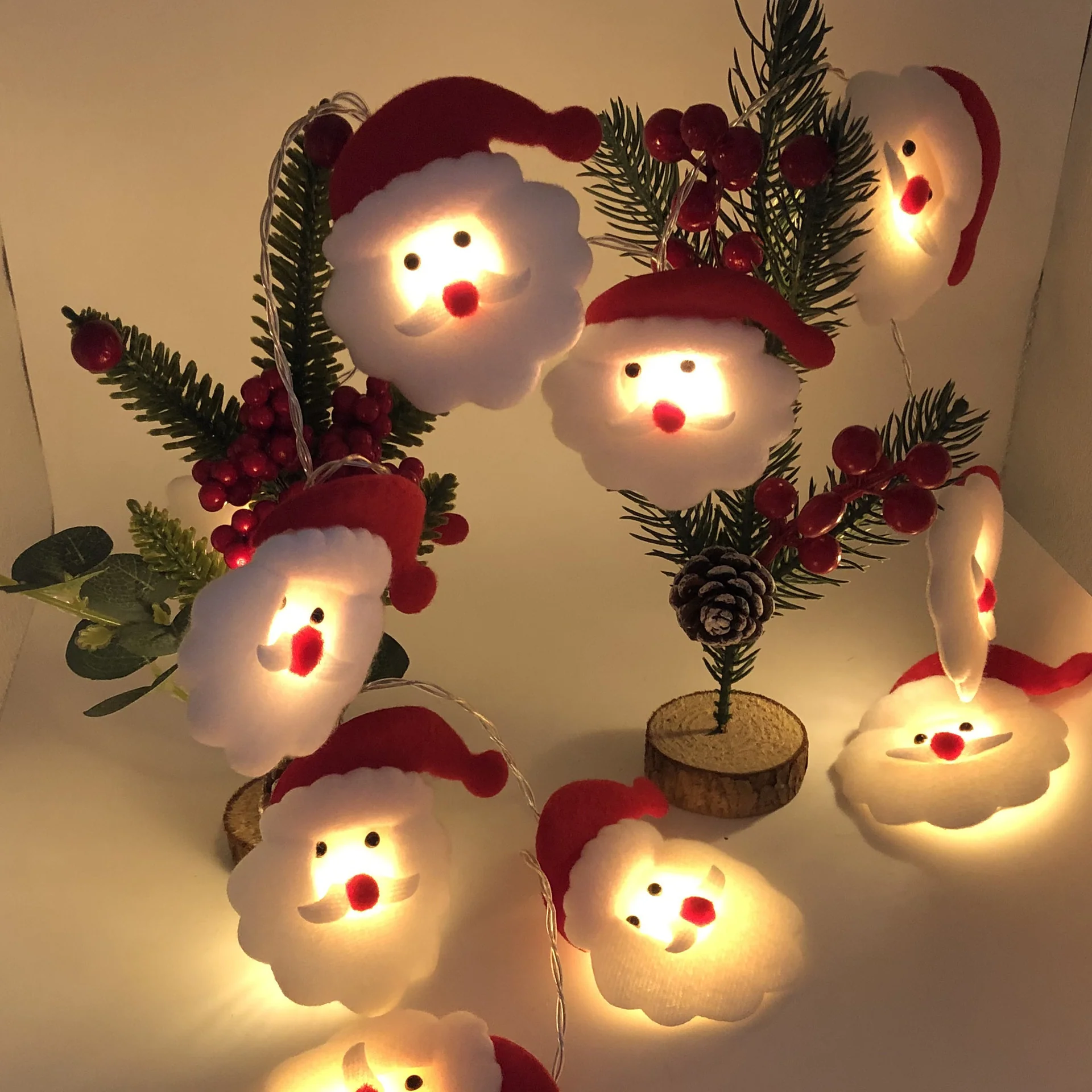 Christmas Snowman LED Light String Elk - Image 3