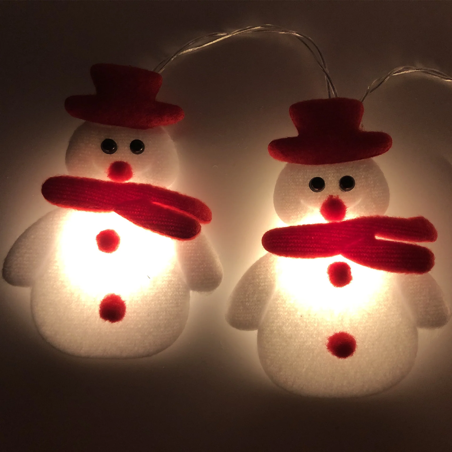 Christmas Snowman LED Light String Elk - Image 5