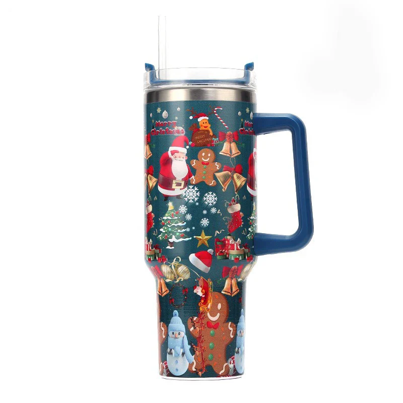 Christmas Stainless Steel Thermos Bottle – 40oz Insulated Travel Tumbler - Image 10