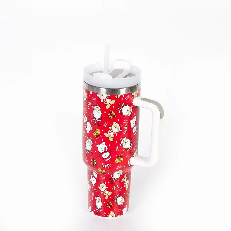 Christmas Stainless Steel Thermos Bottle – 40oz Insulated Travel Tumbler - Image 13