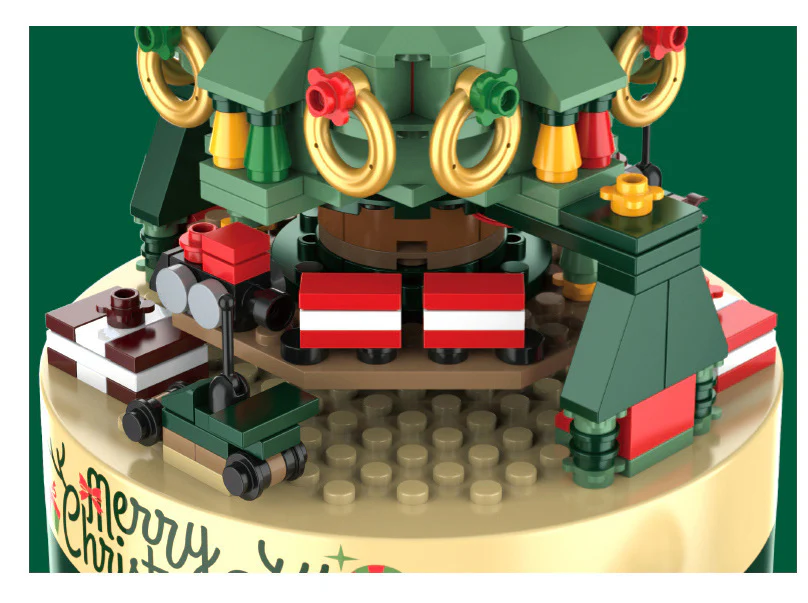 Christmas Tree Blocks Spin Music Box Blocks - Image 6