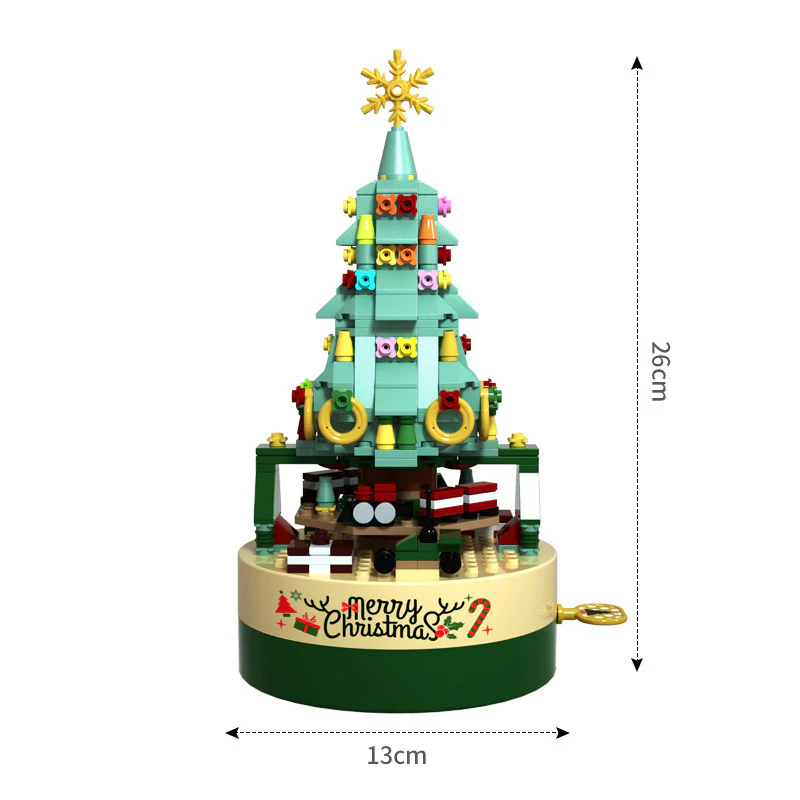 Christmas Tree Blocks Spin Music Box Blocks - Image 9