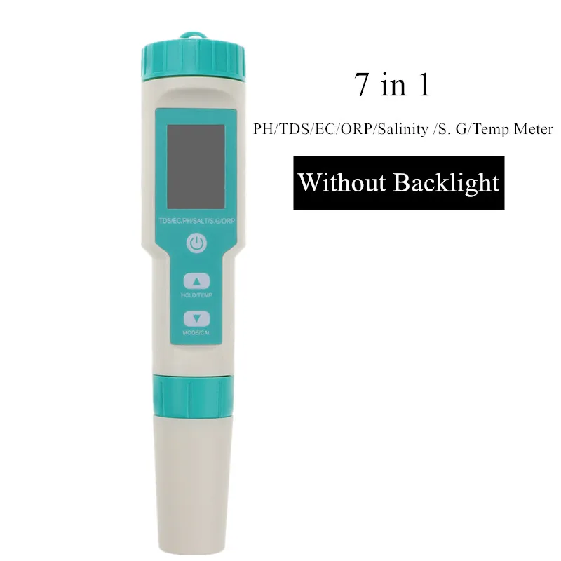 COM-600 7 in 1 PH TDS EC ORP Salinity  S. G Temp Meter Water Quality Tester - Image 7