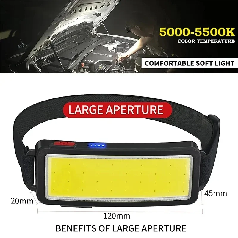 Compact COB LED Headlamp - Image 6