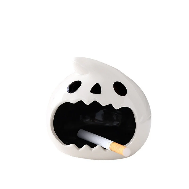 Cute Halloween Ghost Thickened Ashtray - Image 2