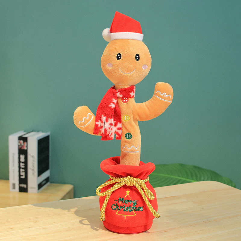 Early Education Electronic Dancing Christmas Plush Toy (Dances, Records, Glows, Sings) - Image 16