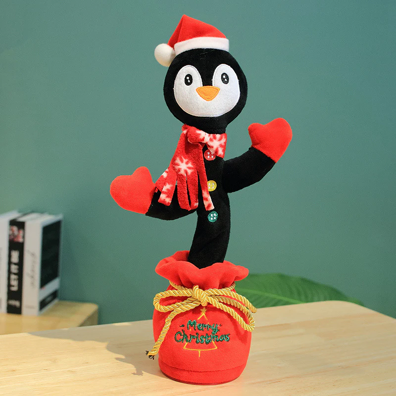 Early Education Electronic Dancing Christmas Plush Toy (Dances, Records, Glows, Sings) - Image 17