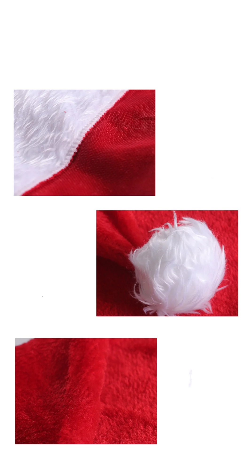 Decorative Plush Luminous Led Christmas Hat - Image 4