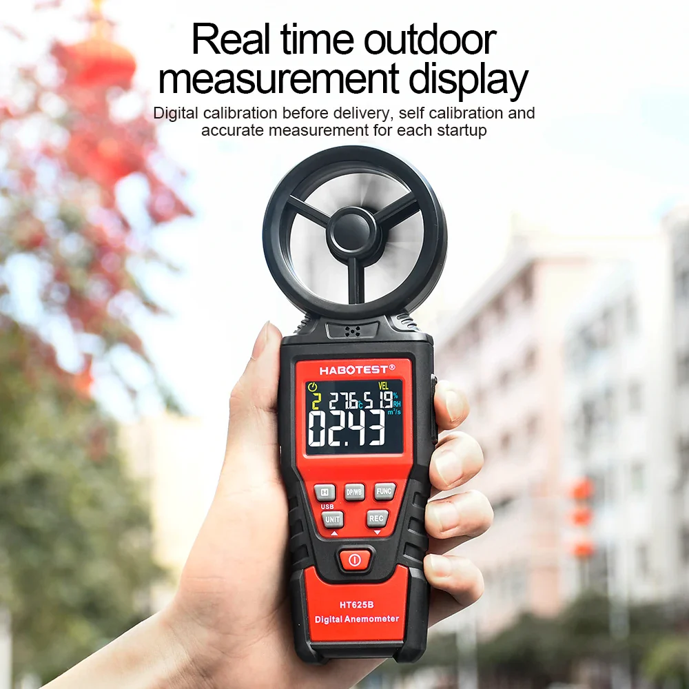 Digital Anemometer with LCD Backlight - Image 5