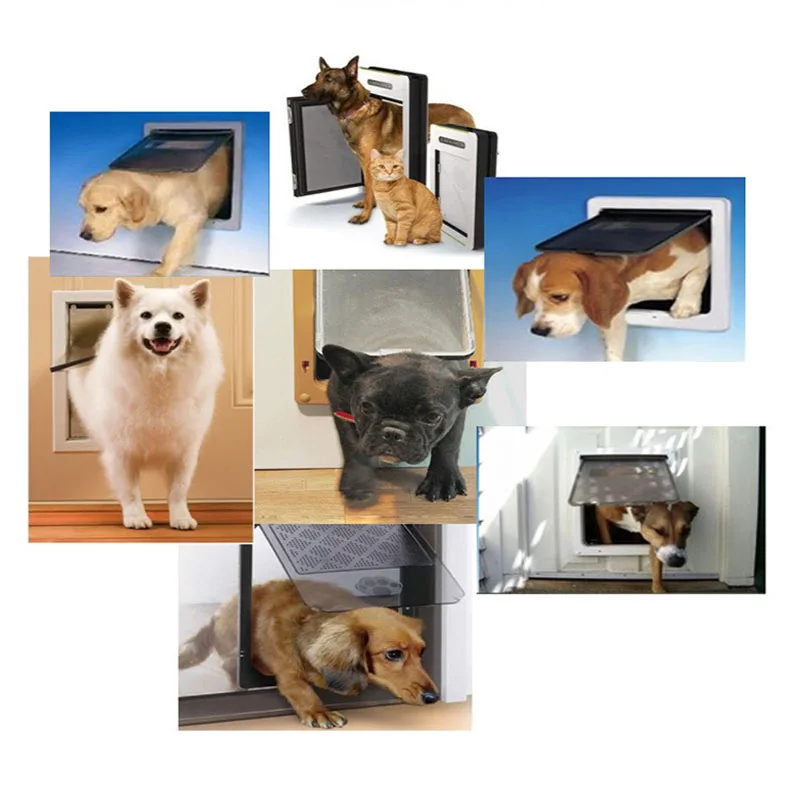 Dog and Cat Flap Door with Lockable Security for Pets - Image 4