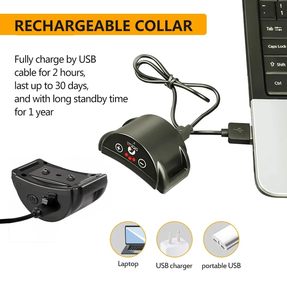 Dog Bark Collar - Rechargeable Anti-Bark Collar for Small and Medium Dogs - Image 5