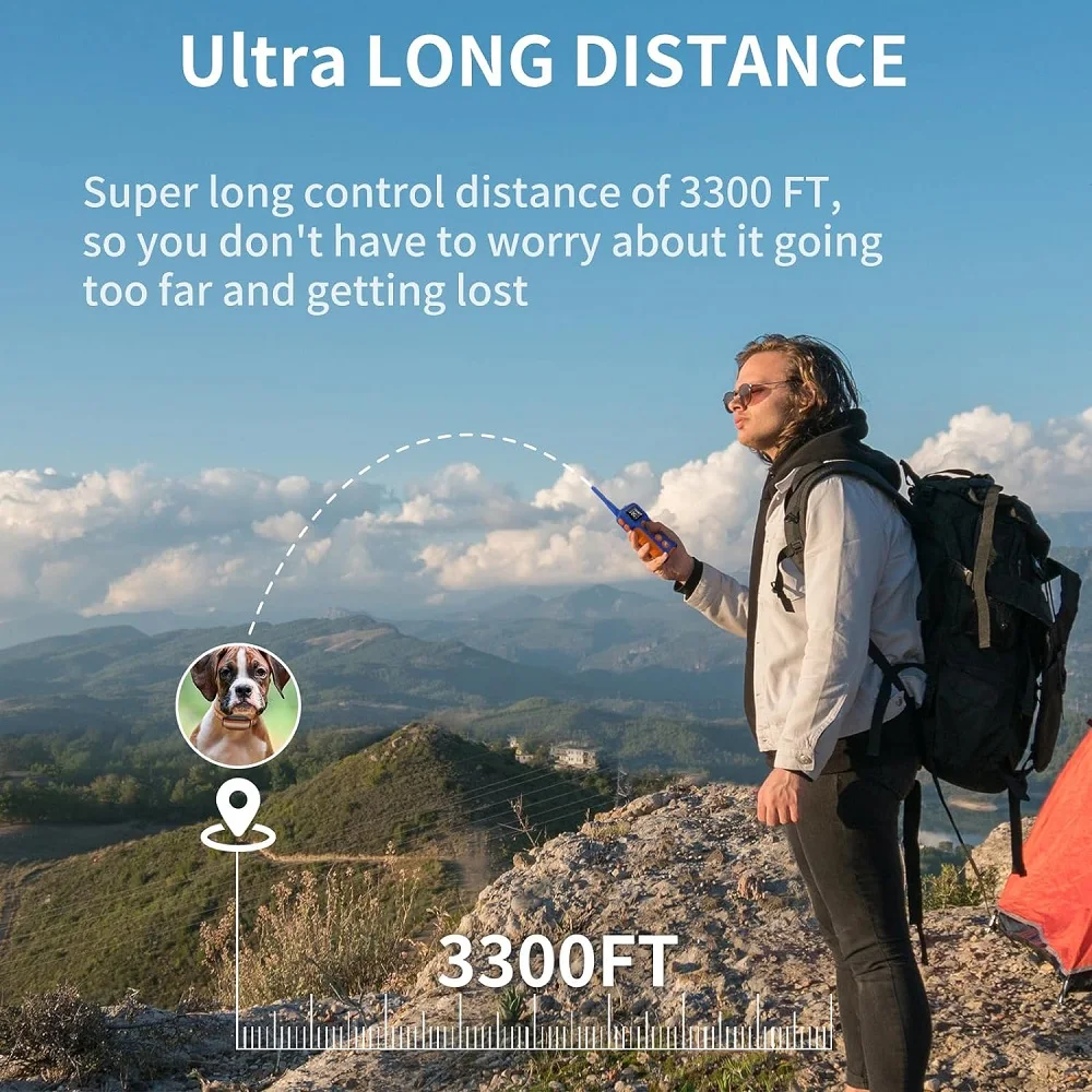 Dog Training Collar with 3300ft Remote Control - Image 5