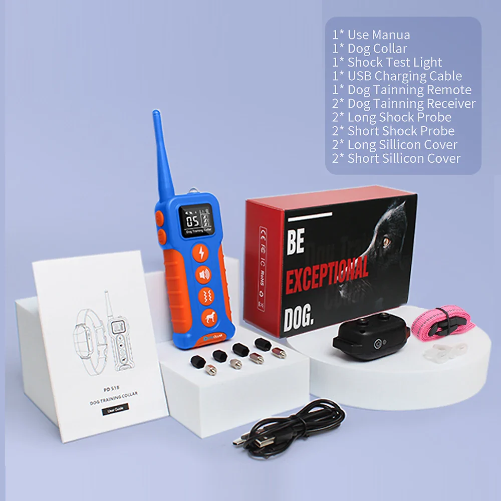 Dog Training Collar with 3300ft Remote Control - Image 6