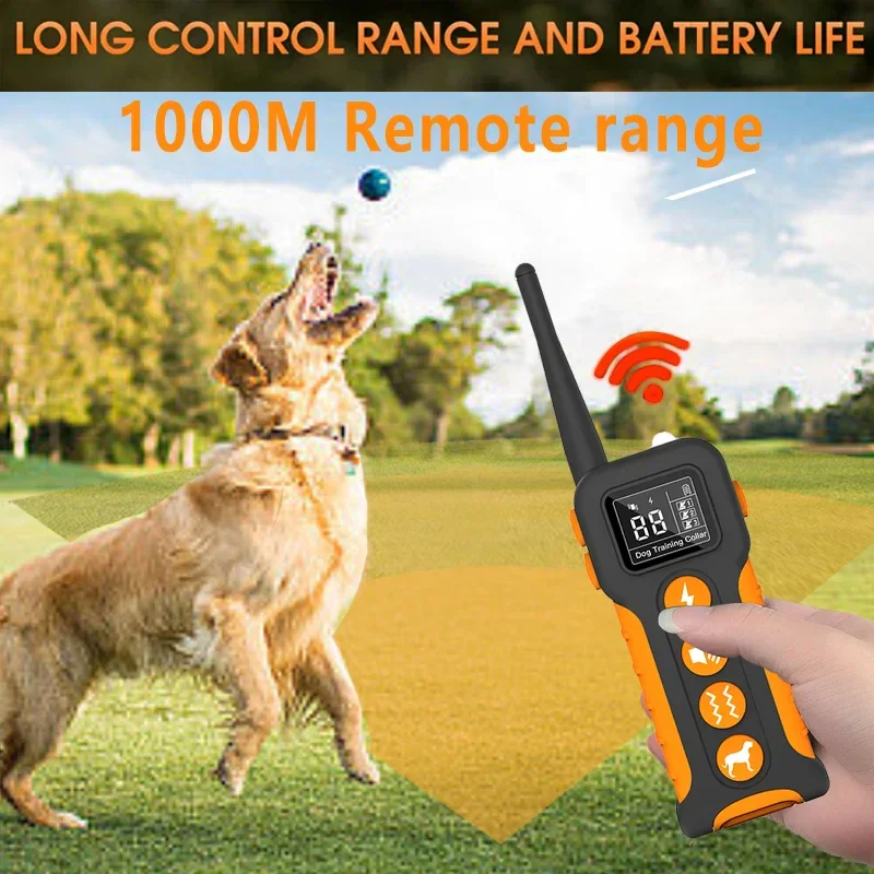 Dog Training Collar with 9 Different Sounds - 1000m - Image 5