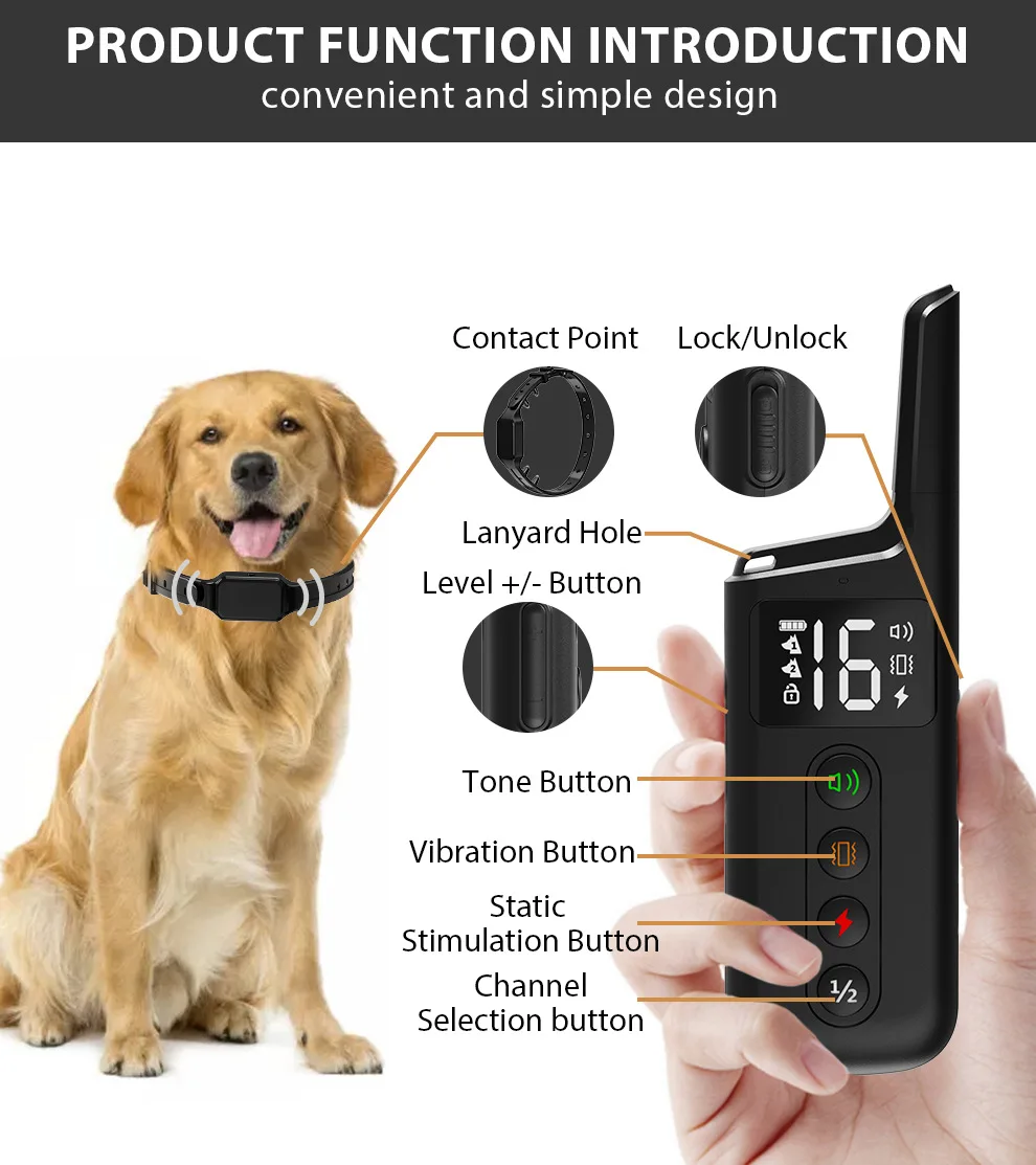 Astko T330 Dog Training Collar with Remote – 1000ft Range - Image 3
