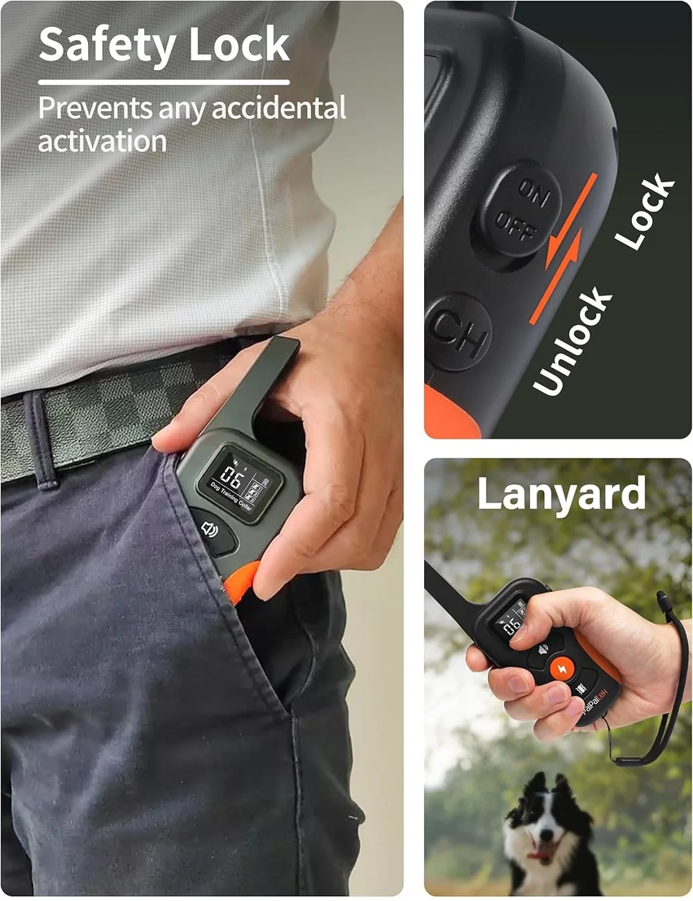 Dog Training Collar with Remote (2-in-1 Bark Collar & Training Collar) - Image 6