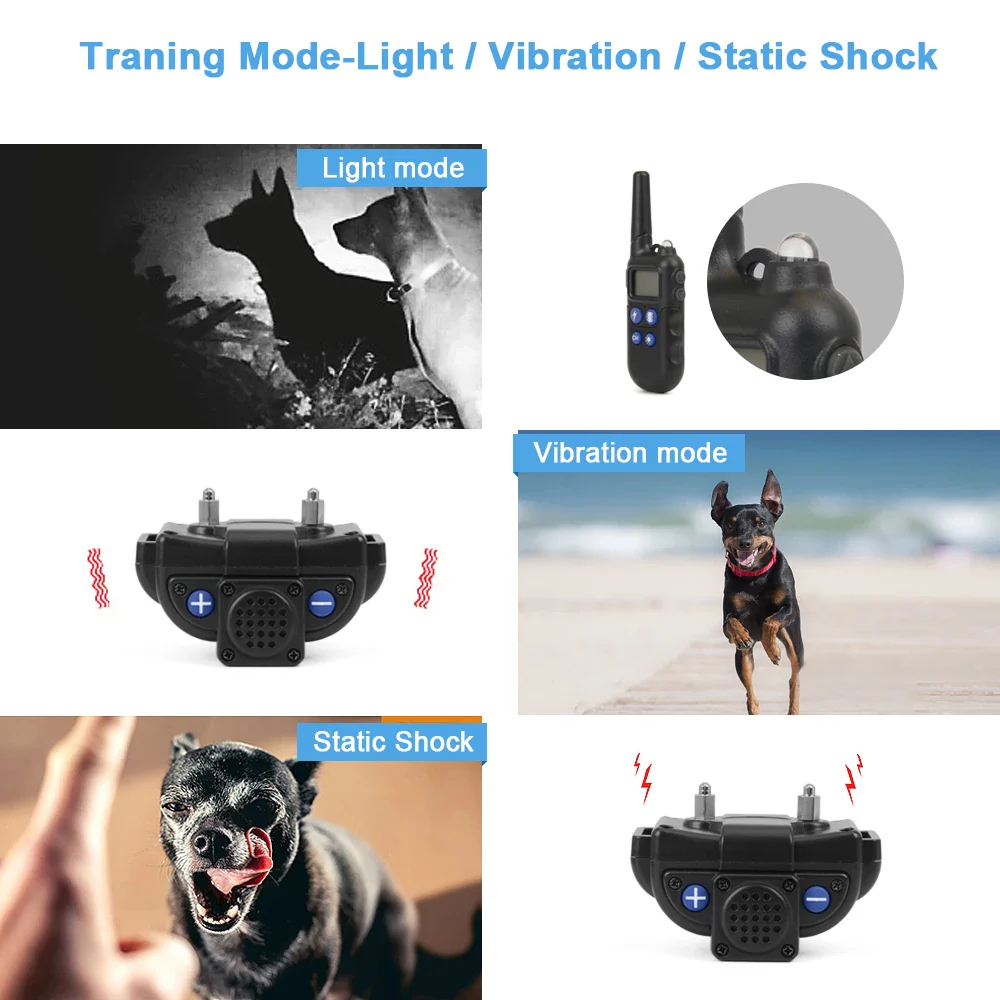Dog Training Collar with Walkie-Talkie (2000 meters) - Image 6