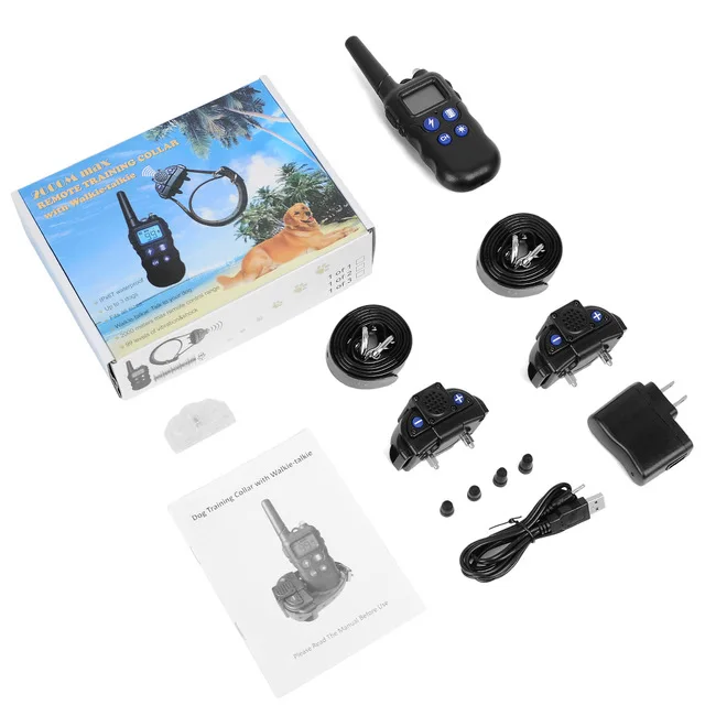 Dog Training Collar with Walkie-Talkie (2000 meters) - Image 7
