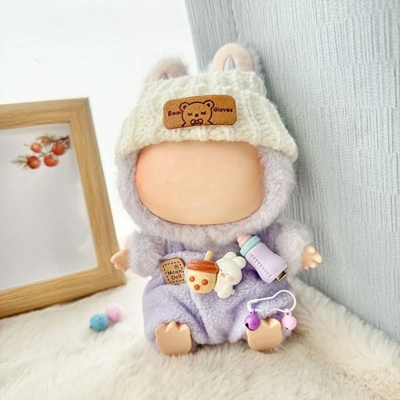Doll Clothes Outfit Set – For 15cm & 17cm Rabbit Dolls - Image 9
