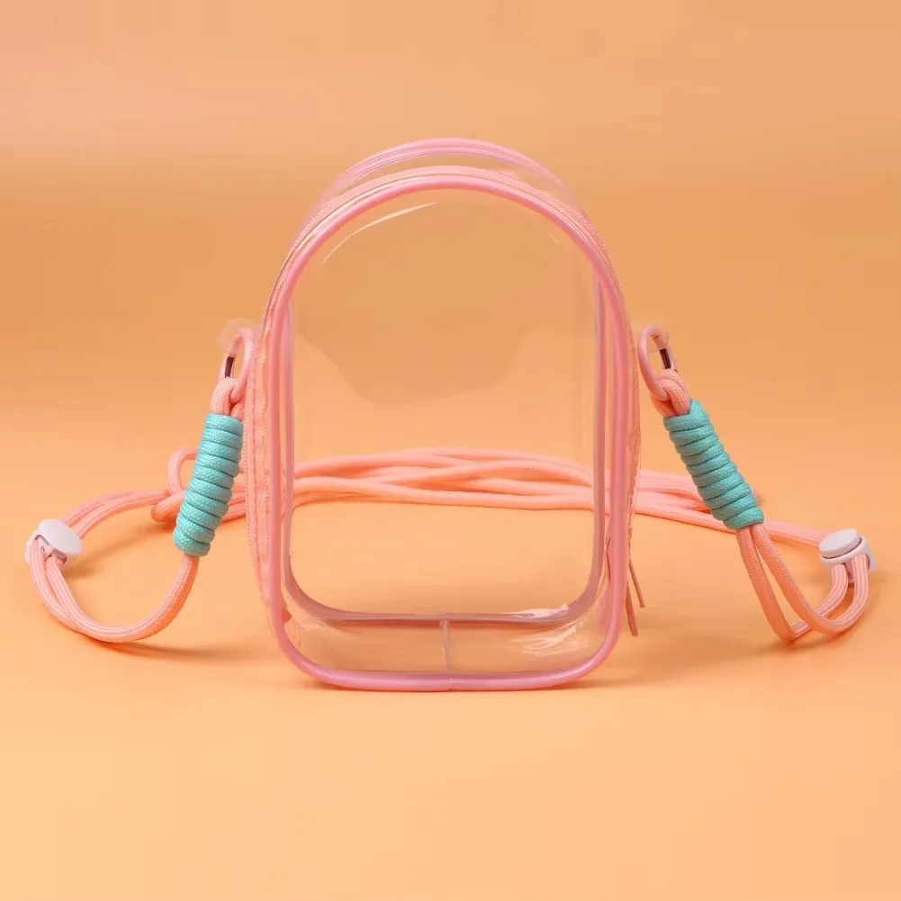 Doll Protective Carry Case for 15cm Labubu Plush Dolls – Shoulder Bag with Rope - Image 7