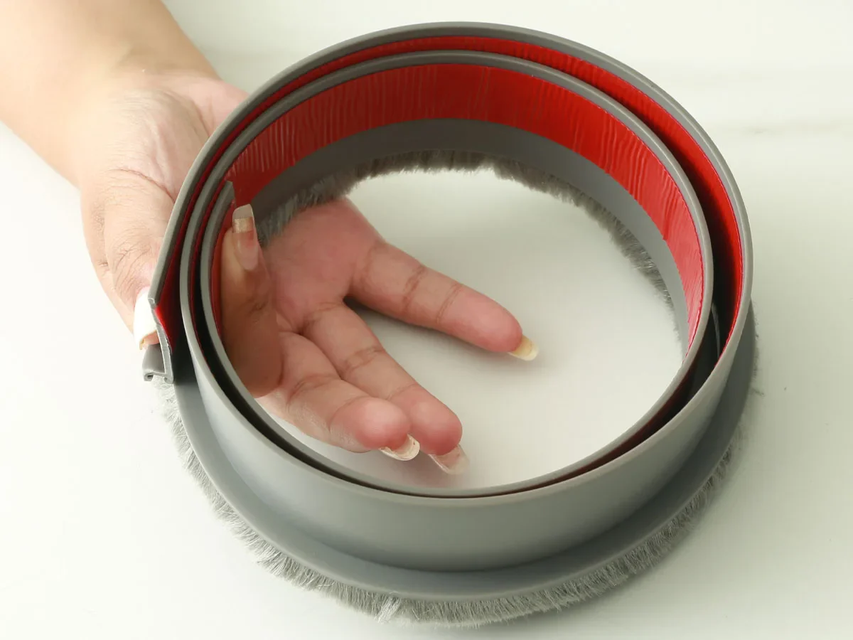 Door Seal Draft Stopper with Brush - Image 10