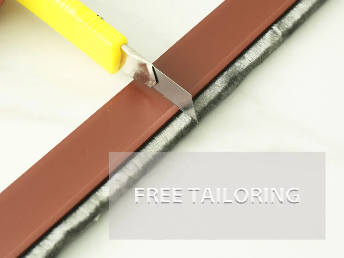 Door Seal Draft Stopper with Brush - Image 7