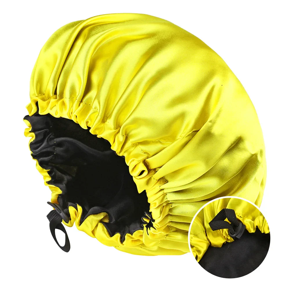 Double-Layer Reversible Satin Bonnet - Image 5