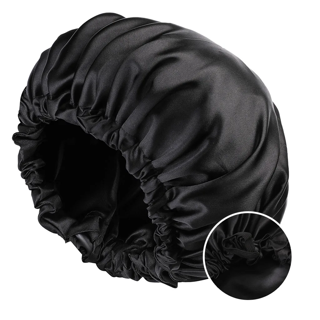 Double-Layer Reversible Satin Bonnet - Image 6