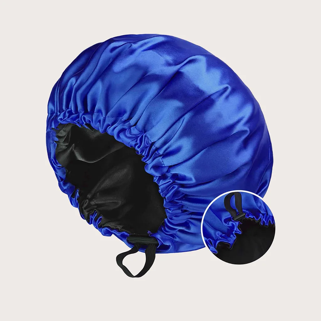 Double-Layer Reversible Satin Bonnet - Image 8