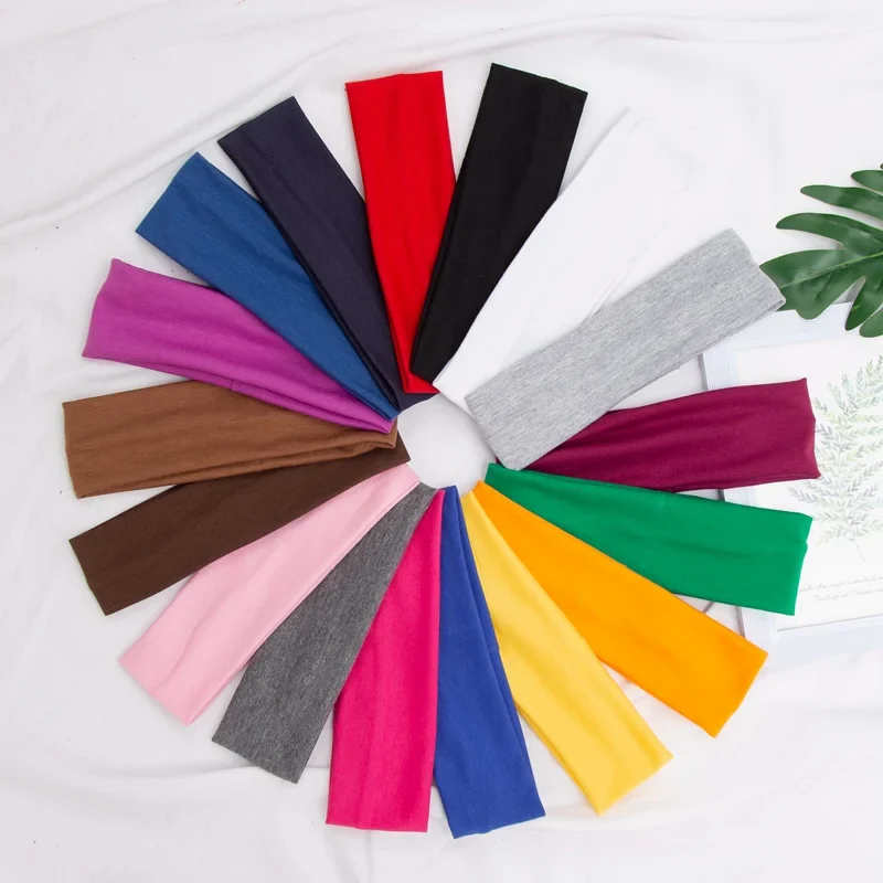 Elastic Cotton Headband - Image 3