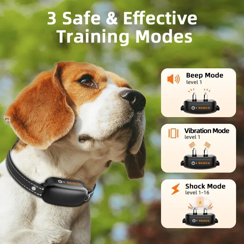 Electric Dog Training Collar Digital Rechargeable Remote Control - Image 2