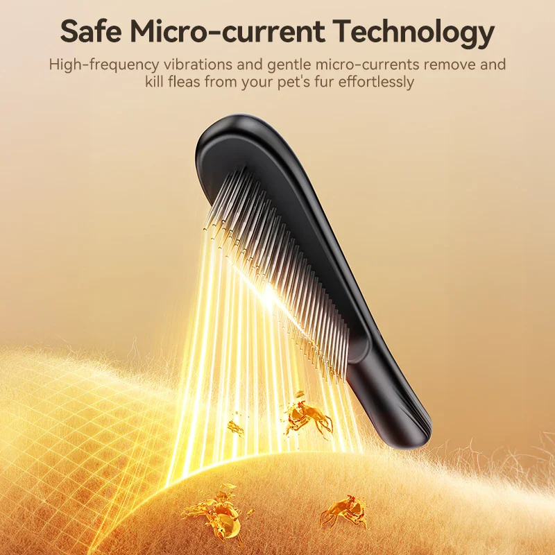 Electric Flea Comb – Anti-Lice Grabber Brush for Dogs & Cats - Image 2